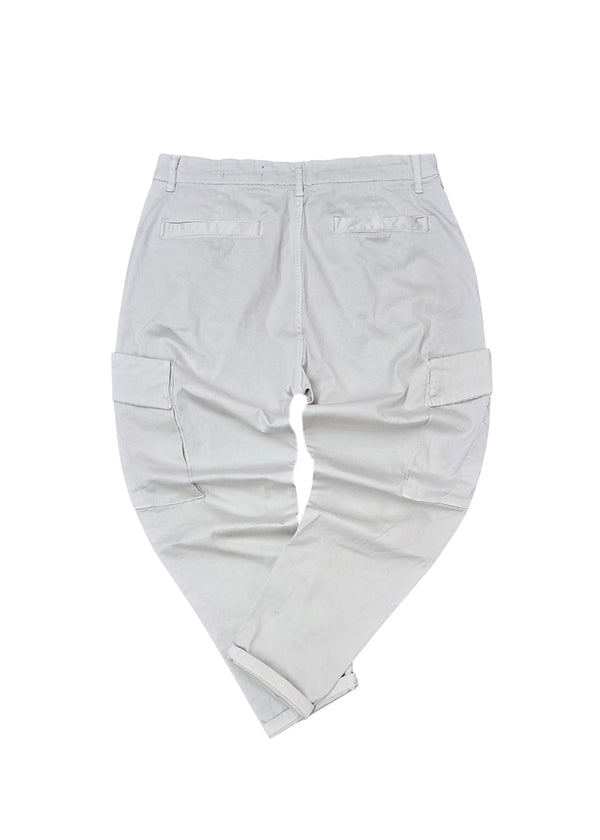 Ανδρικό κάργκο παντελόνι Cosi Jeans - 65-SENTO  - cargo pants regular fit ανοιχτό μπεζ