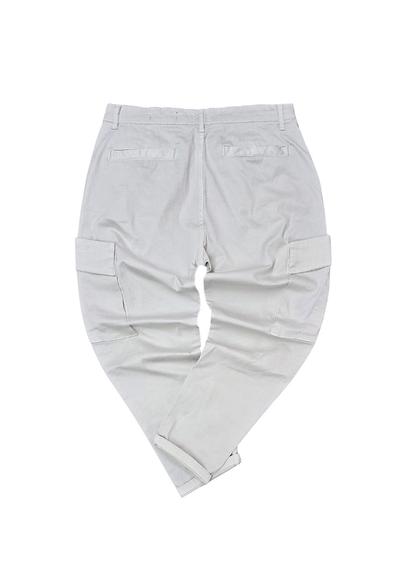 Ανδρικό κάργκο παντελόνι Cosi Jeans - 65-SENTO  - cargo pants regular fit ανοιχτό μπεζ
