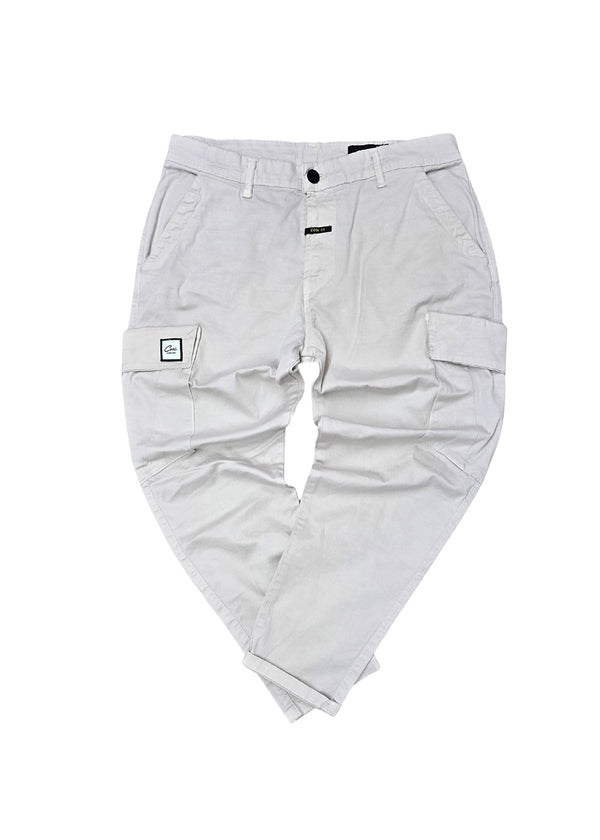 Ανδρικό κάργκο παντελόνι Cosi Jeans - 65-SENTO  - cargo pants regular fit ανοιχτό μπεζ