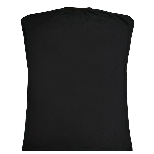 Tony couper - SL21/11 - sleeveless logo tee - black