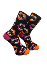 Κάλτσες V-tex socks -DRACULA μαύρο-πορτοκαλί