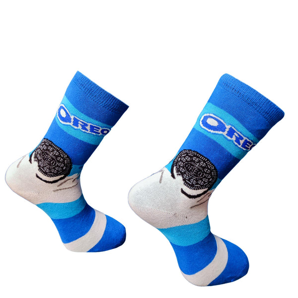 V-tex socks long oreo - white