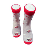 Μακριές Κάλτσες V-tex socks - SOCKS-POP-UCAR - cool pop-corn γκρι