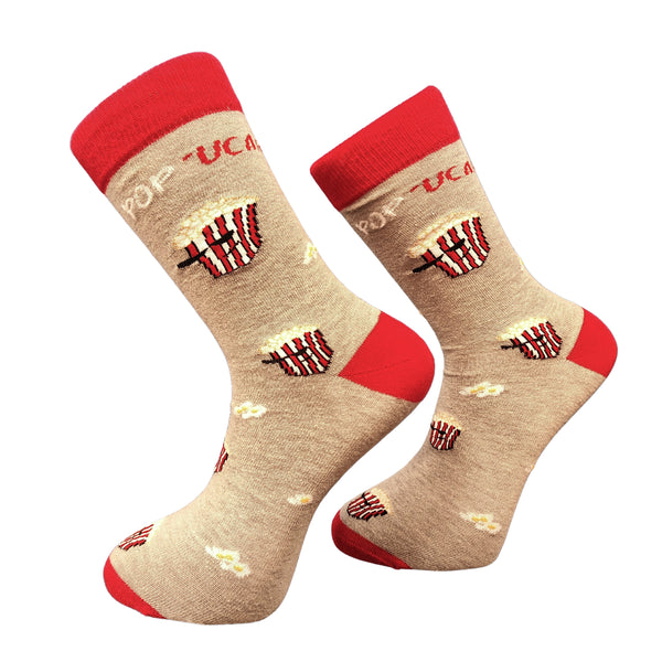 Μακριές Κάλτσες V-tex socks - SOCKS-POP-UCAR - cool pop-corn γκρι