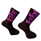 V-tex socks what you want - black/purple