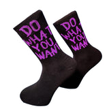 V-tex socks what you want - black/purple