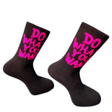 V-tex socks what you want - black/Fuchsia