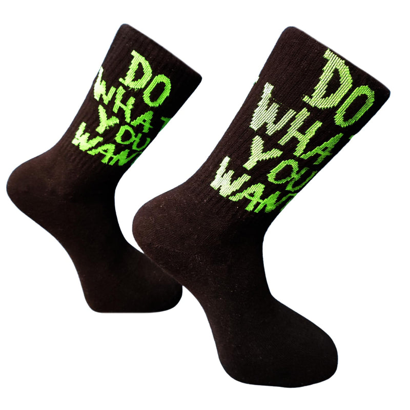 V-tex socks what you want - black/green