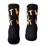 V-tex socks what you want - black/orange