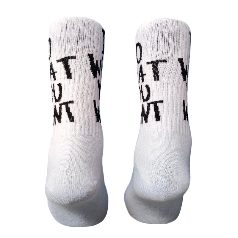 V-tex socks what you want - white/black