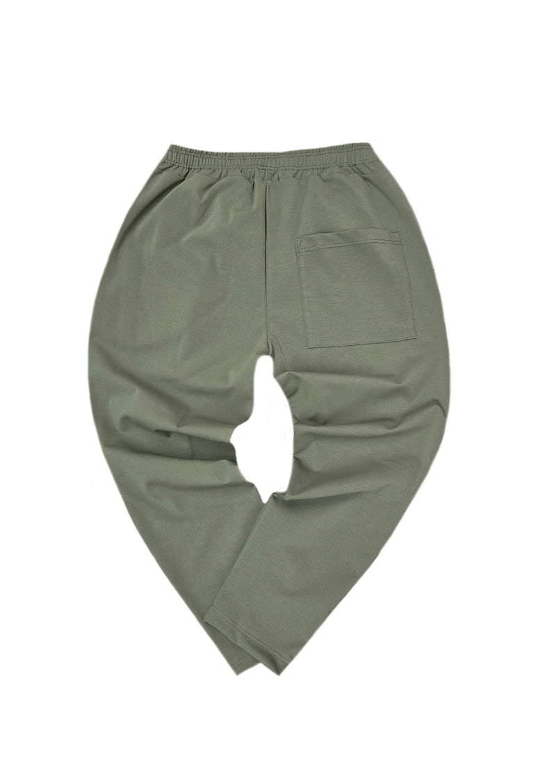 Ανδρικό υφασμάτινο παντελόνι Close Society-SP25-10-simple oversized pants khaki