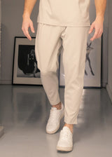 Ανδρικό υφασμάτινο παντελόνι Close Society - SP25-10 - simple oversized pants μπεζ