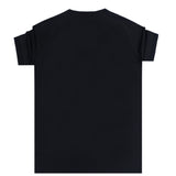 Siksilk - SS-20267 - retro oversized sports tech t-shirt - black