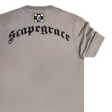 Scapegrace - ss2331869 - rear logo tee - grey