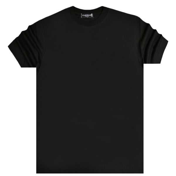 Scapegrace - ss2331869 - rear logo tee - black