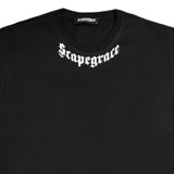 Scapegrace - ss23414-69 - neck logo tee - black