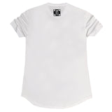 Scapegrace - ss23414-69 - neck logo tee - white