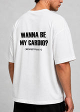 CLOSE SOCIETY - Ανδρικό oversized t-shirt  - Λευκό STO-324