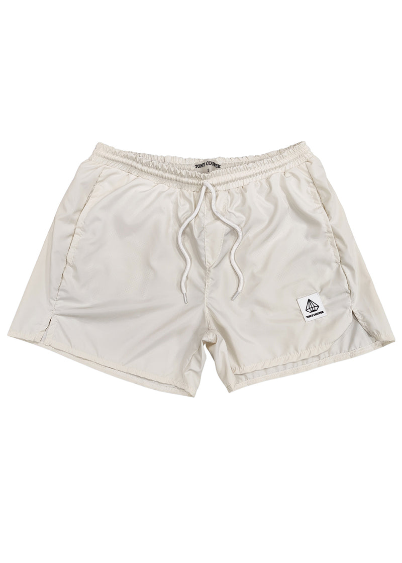 Ανδρικό μαγιό Τony couper - SW24/15 - white cube swimshorts μπεζ