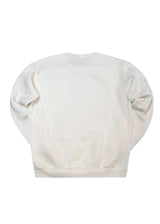 Ανδρική μακρυμάνικη φούτερ Close Society - SW26-500 - floral close logo regular fit λευκό