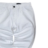 Ανδρικό Παντελόνι Cosi jeans - S&C-WHITE - fabric pants λευκό