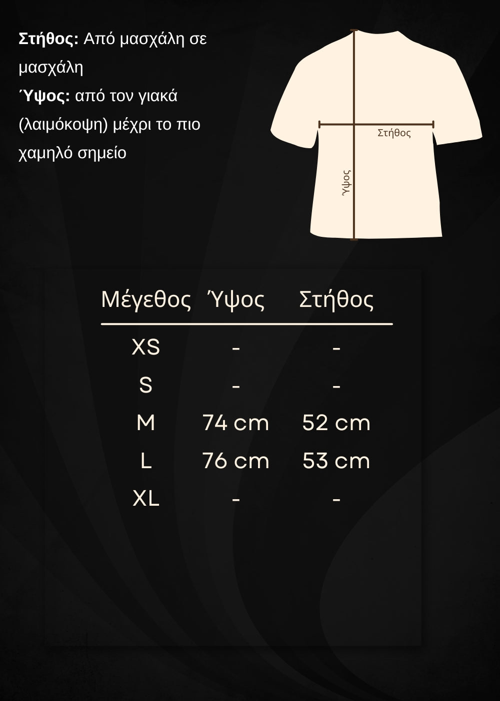 Οδηγός μεγεθών