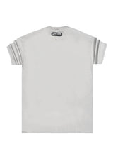 Ανδρική κοντομάνικη μπλούζα Tony couper  - T24/45 - white cube logo tee ice