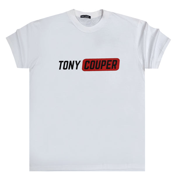 Κοντομάνικη μπλούζα Tony couper - T24/58 - hub tee λευκό