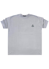 Ανδρική κοντομάνικη μπλούζα - Tony Couper - T25/18 - grey diamond logo loose fit t-shirt γκρι