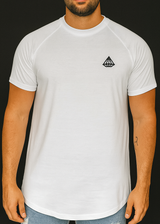 Ανδρική κοντομάνικη μπλούζα Tony couper - TC25/12 - diamond logo regular fit t-shirt λευκό
