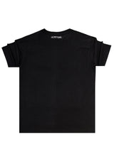 Ανδρική κοντομάνικη μπλούζα Tony couper - TC25/1- Black TNC Loose fit