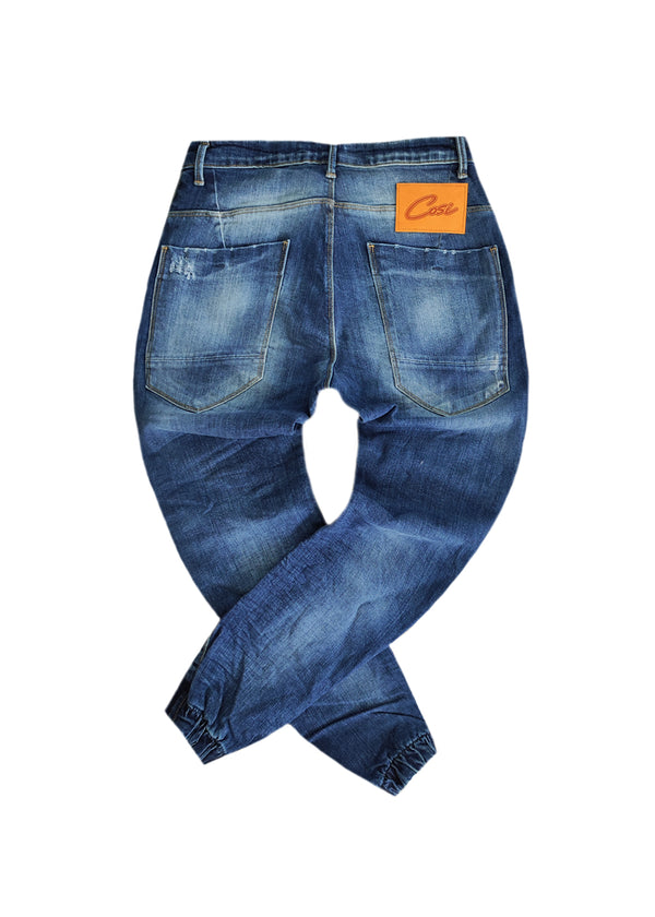 Ανδρικό τζιν παντελόνι cosi jeans - 65-TIAGO-1- μπλε