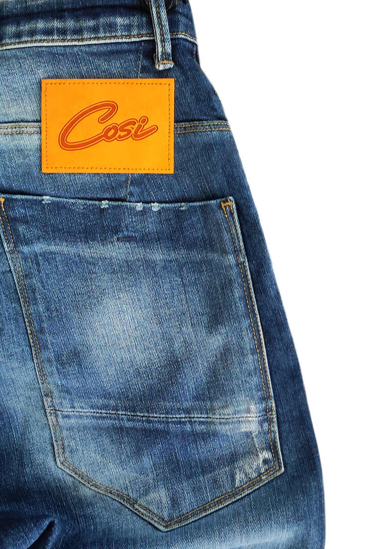 Ανδρικό τζιν παντελόνι cosi jeans - 65-TIAGO-1 μπλε