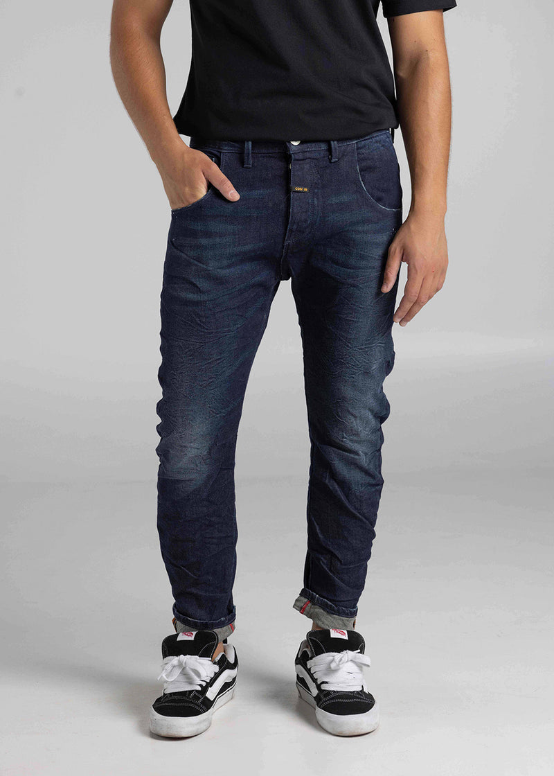 Ανδρικό παντελόνι Jean Cosi jeans - 64-TIAGO 2 - w25 - σκούρο μπλε