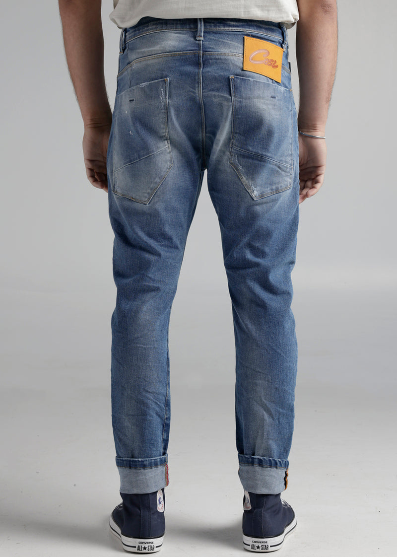 Ανδρικό τζιν παντελόνι cosi jeans - 65-TIAGO-3 μπλε