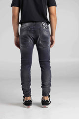 Ανδρικό Jean Παντελόνι Cosi jeans - 64-tiago 8 - W25 elasticated σκούρο γκρι