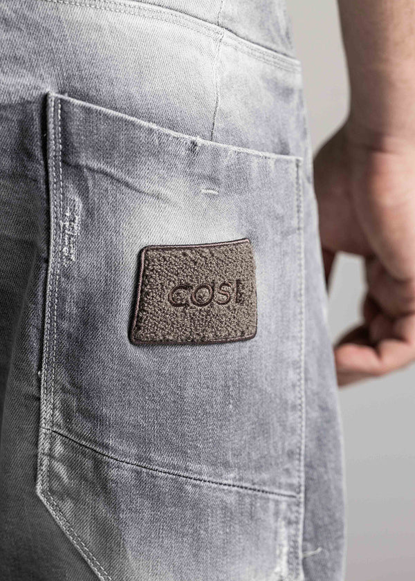 Ανδρικό τζιν παντελόνι  Cosi Jeans - 66-TIAGO 8 - jeans regular fit elasticated γκρι ανοιχτό