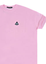 Ανδρική κοντομάνικη μπλούζα Tony couper - TO25/19 - diamond oversized t-shirt ροζ