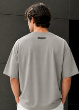 Tony couper - Ανδρικό t-shirt oversized fit - Γκρι TO25/26