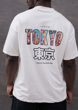 TONY COUPER Ανδρική κοντομάνικη μπλούζα εκρού Tokyo TO26/7-ecru