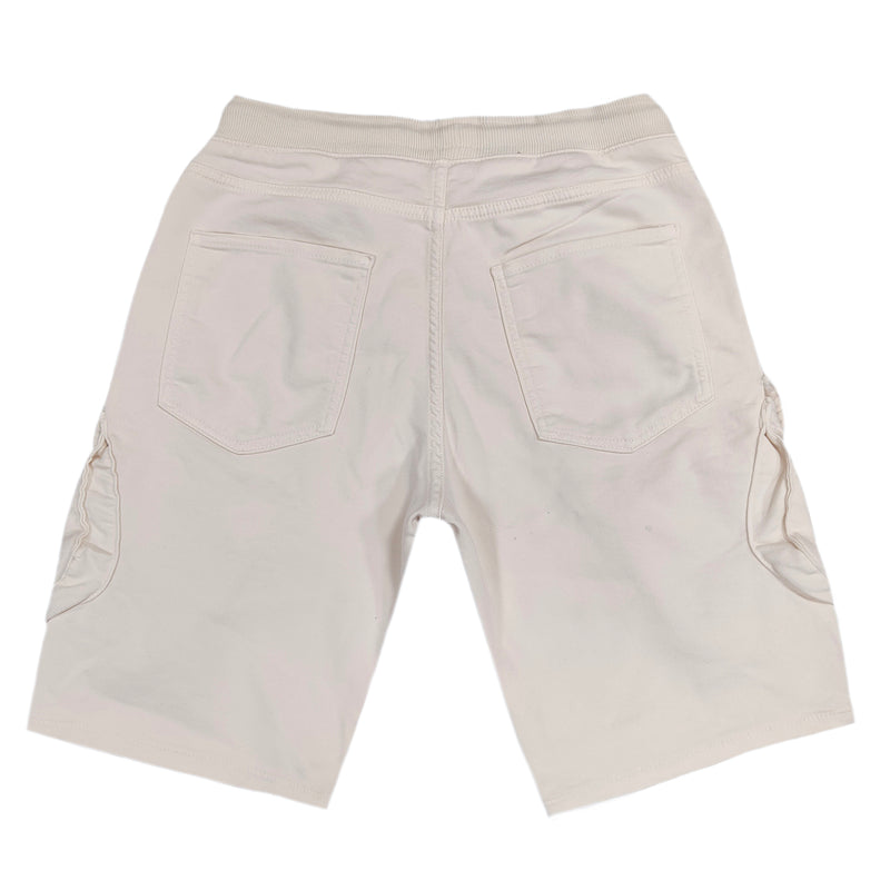 Oscar - TR102OSC - cargo shorts slim fit - white ecru