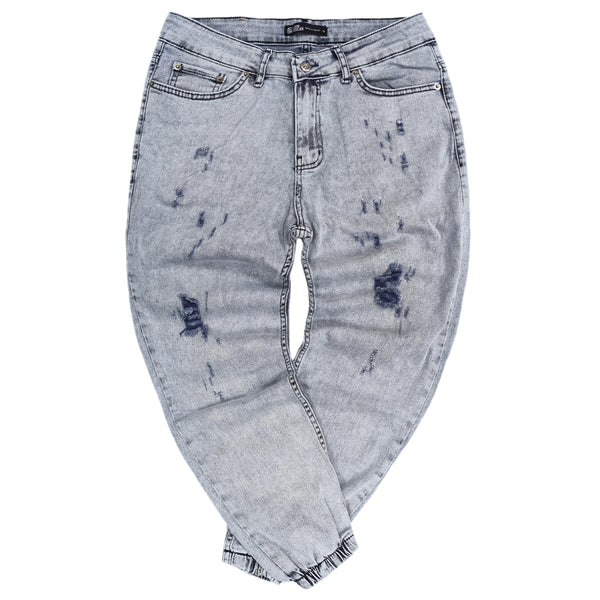 Oscar - TR61862OSC - jogger jeans - light blue