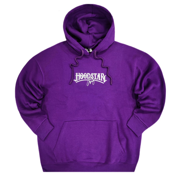 Jcyj - TRM1145 - hoodstar oversized hoodie - purple