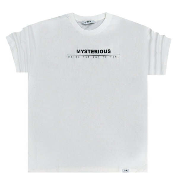 Jcyj - TRM160 - mysterious oversize tee - white