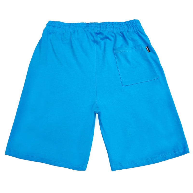 Jcyj - TRM5283 - simple shorts - light blue