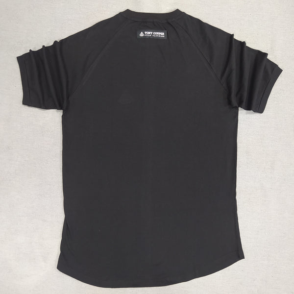 Tony couper - TT21/12 - oversized classic tee - black