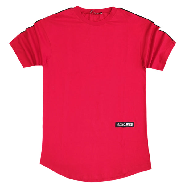 Tony couper - TT21/23 - oversized sir tee - red