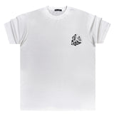 Tony couper - TT22/45 - cube logo tee - white