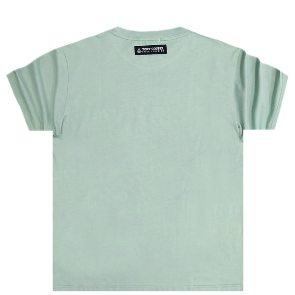 Tony couper - TT23/43 - diamond oversized tee - peanut