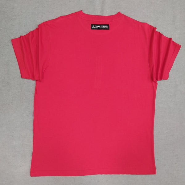 Tony couper - TT22/38 - hustle logo tee - red